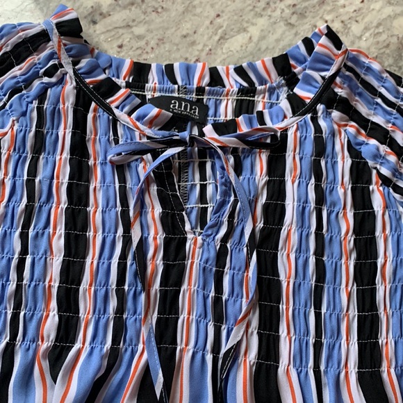 a.n.a. Striped Blouse - Picture 3 of 11
